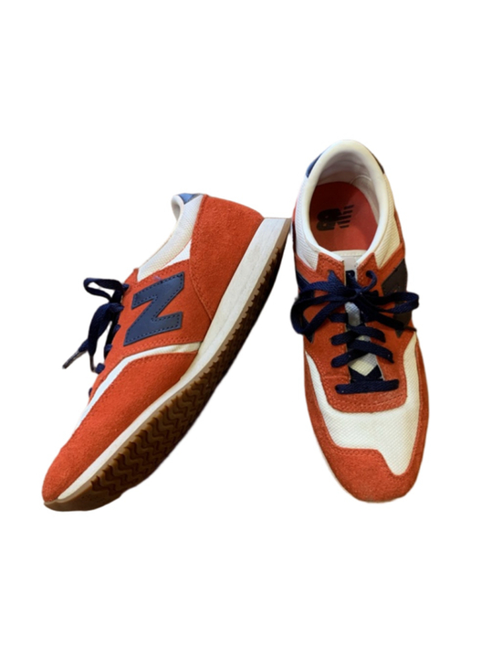 New Balance Shoes - New Balance Sneakers 8.5 Orange Navy White